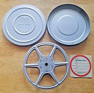 8mm 5  KENCO Metal Take-up Reel With Film Can • $9.95