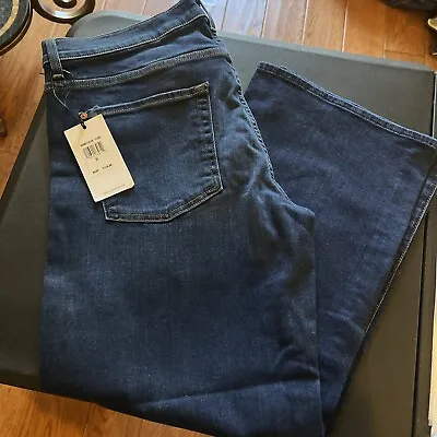 7 For All Mankind Sz 31 Cropped Alexa Maternity Trouser Jean NWT $178 • $44.99