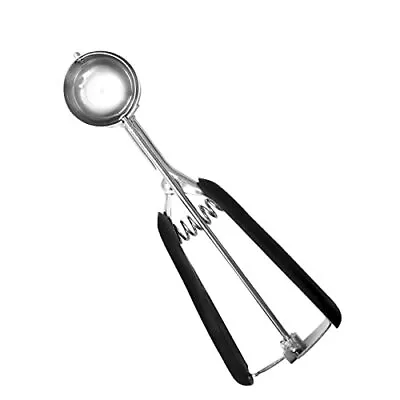 2 Tbsp Cookie Scoop Stainless Steel Mini Ice Cream Scoop With Soft Grips • $15.61