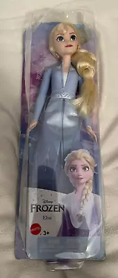 Disney Frozen Doll 11  Elsa With Blue Dress Toy For Kids New/Damaged Box • $6.99