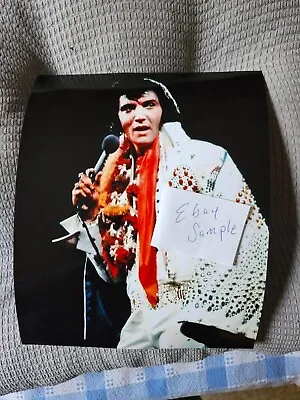 Elvis Presley: 8 X 10 Photo From The Aloha From Hawaii 1973 TV Special & FREE CD • $5.99