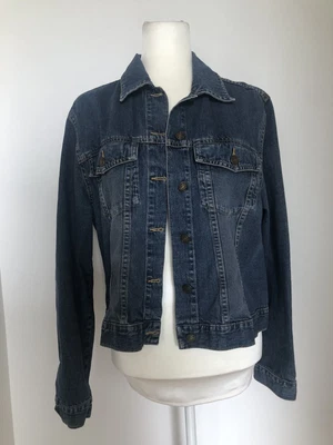 $34.95 • Buy Monsoon Ladies Denim Jacket Size UK 18 EUR 46 USA 14 100% Cotton