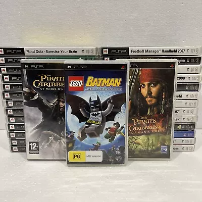 29 X PSP PlayStation Portable Games Bargain Bulk Bundle Collection Reseller Lot • $199.95