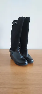 £24.75 • Buy Pavers Comfort Ladies Knee Boots Black Uk Size 6