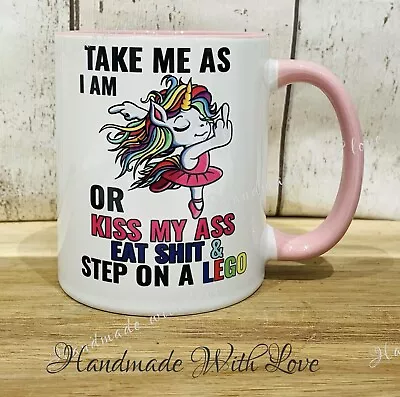 Unicorn Novelty  Coffee Mug Rude Birthday Present Christmas • £6.95