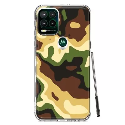 Mundaze Case For Motorola Moto G Stylus 5G 2021 Green Yellow Camo • $12.74