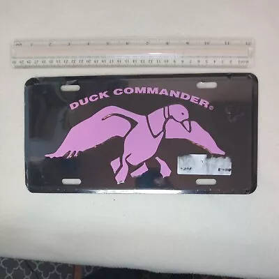 New Duck Commander Dynasty Black Pink License Plate 12 X6  • $12.34