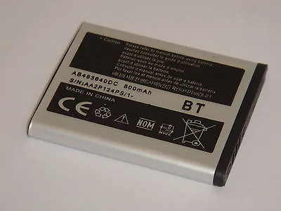 AB483640BE NEW Replacement Battery For Samsung S8300 C3050 J600 B3210 E200 E830 • £5.45