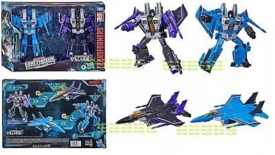 Transformers Earthrise WFC Trilogy Seeker 2pack Skywarp & Thundercracker NEW F15 • $179.77