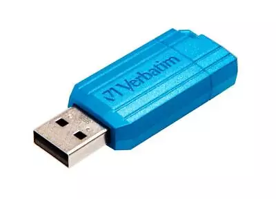 Verbatim 49068 16 GB Store 'n' Go Pinstripe 16 GB USB 2.0 Flash Drive - Caribbea • $16.25