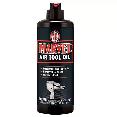 Marvel Mystery 53493 Air Tool Oil Lubricant 4 Oz • $9.95