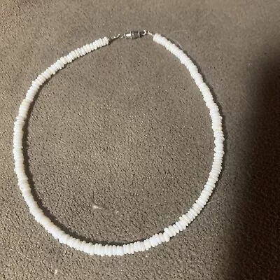 VTG Genuine Hawaiian Puka Shell Necklace 14 Inch (2) • $22