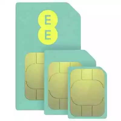 5G EE Triple Cut SIM Card Pay-As-You-Go (No Credit) • £0.99