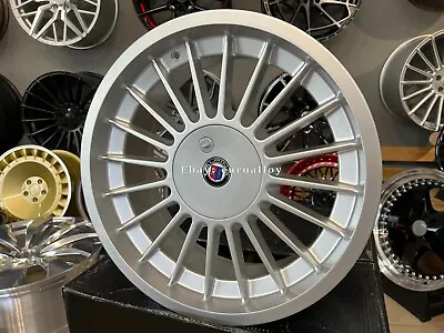 New 18 Inch 4X100 ALPINA Style Stance Old School SILVER Wheels For BMW E30 AUDI • $1293