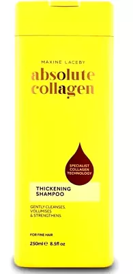New Thickening Collagen Complex Shampoo 250ml - For Thin & Fine Hair-Strengthen • £24.49