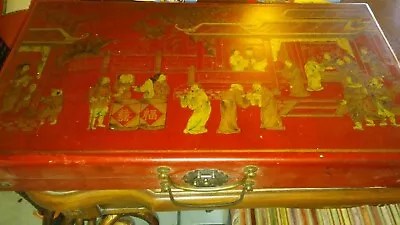 Japanese Go Board Game Wood Case - Vintage • $200