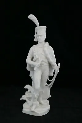 £47.74 • Buy Capodimonte White Porcelain Napoleonic Figurine Statue Army Soldier