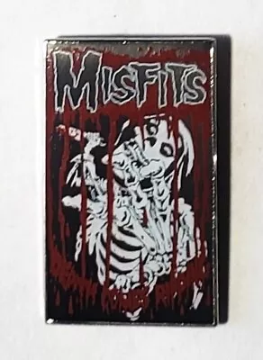 Misfits Enamel Pin Hat Backpack Jackets Badge Brooch Danzig Logo Band Art • $6.85