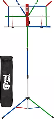 £10 • Buy Mad About MA-MS06 Folding Music Stand - Multicoloured - New In Box