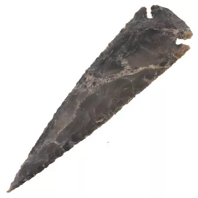 Medieval Flint Agate Collectible Replica Arrowhead 5 Inch-Mohs Hardness Of 7 • $9.39