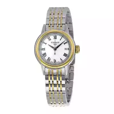 Tissot Carson White Dial Two-tone Ladies Watch T0852102201300 • $146.29