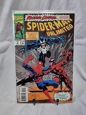 Spider-Man Unlimited #2 Maximum Carnage Part 14 Of 14 Conclusion Marvel Comics • £11.99