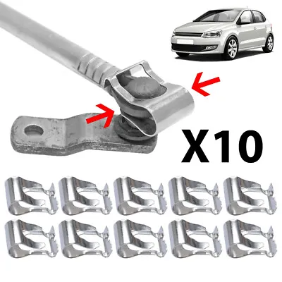 $10 • Buy Car Windshield Wiper Arm Linkage Motor Rods Repair Clip Kit Unit Part New  10X