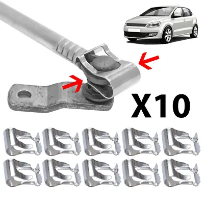 Car Windshield Wiper Arm Linkage Motor Rods Repair Kit Clip Unit Part New 10X • $8.49