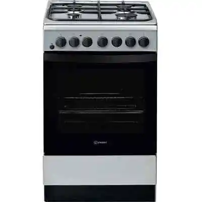 £299.99 • Buy Indesit IS5G4PHSS 50cm Dual Fuel Cooker  Electric Oven & Grill, 4 Burner Gas Hob