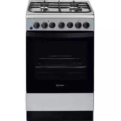 £299.99 • Buy Indesit IS5G4PHSS 50cm Dual Fuel Cooker  Electric Oven & Grill, 4 Burner Gas Hob