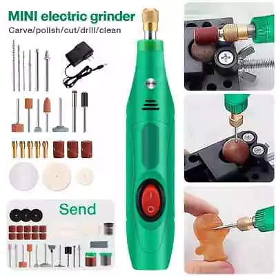 110-240V Mini Drill Polishing  Engraver Pen Grinder Electric Rotary Tool Grindin • $6