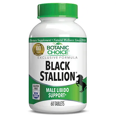 Botanic Choice Black Stallion&Reg Men's Sexual Health Supplement 60 Tablets • $20
