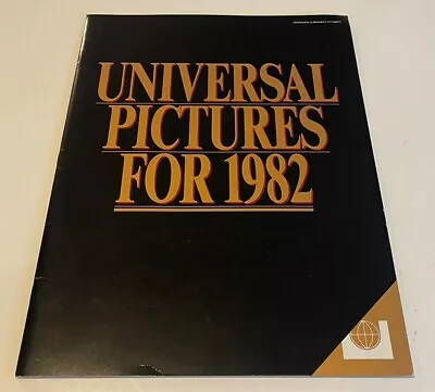 Universal Pictures For 1982 Variety Magazine Supplement 23 Pages 11x15” • $25