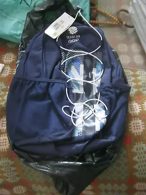 £14.99 • Buy Backpack Official Licensed Olympic TEAM GB Lion Head Logo, Navy Adidas M&S BNWT