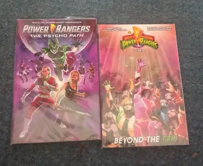 £8 • Buy Mighty Morphin Power Rangers Vol 10 Beyond The Grid & The Psycho Path Two Books