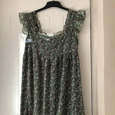 Dorothy Perkins Size 12 Maxi Dress Frill Hem- Maternity-BNWT • £2.99