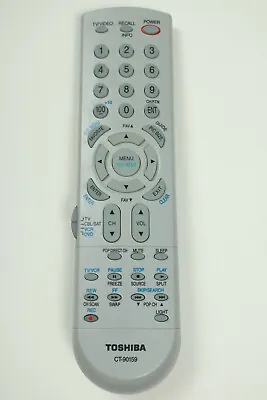 $13.95 • Buy Genuine Toshiba CT-90159 TV VCR DVD Combo Remote Control