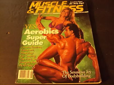 Muscle And Fitness Aug 1992 Aerobics Super Guide Sensuous Joy Of Bodyb ID:74279 • $10