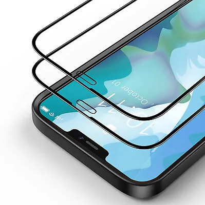 IPhone 12 Pro Screen Protector - 3D Curved Edge - Full Coverage - Tempered Glass • $15.19