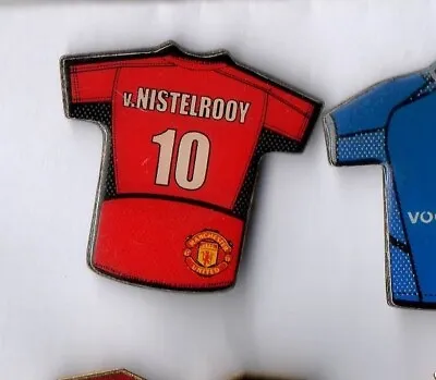 UNITED Legend Ruud Van Nistelrooy Home Badge Shirt No 10 Gift From Manchester  • $7.39