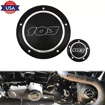 5-Hole CNC 103 Derby Timer Timing Cover Fit For Harley Touring Softail Sportster • $34.19