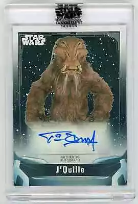 £19.34 • Buy 2021 Topps Star Wars Signature Series Tim Dry Auto J'Quille 