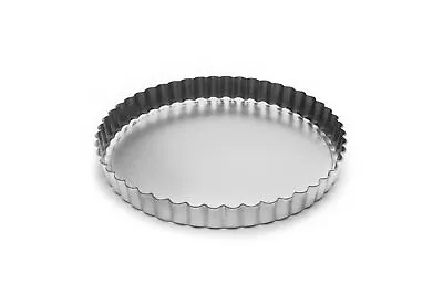 Round Tartlet/Quiche Pan With Removable Bottom Tin-Plated Steel 8-Inch • $19.62