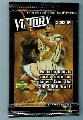 2003-04 Upper Deck Victory Basketball Card Pack-lebron Rookie-jordan Kobe?+bonus • $39.99