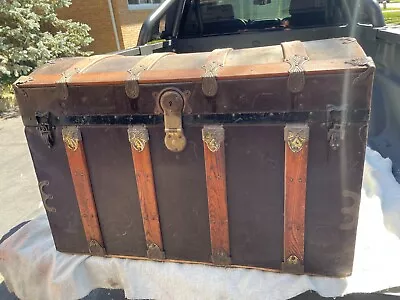 Antique Steamer Trunk • $165