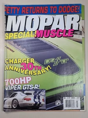 Mopar Muscle Magazine February 1996 Challenger Charger Cuda Dodge Ram Hemi Dart • $7.99