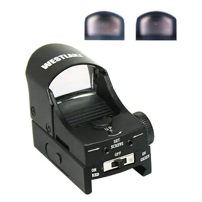 Mini Holographic Reflex Compact 3 MOA Green / Red Dual Illuminated Dot Sight • $21.55