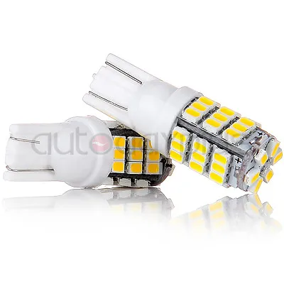 4x Warm White T10 42 Smd Car Rv Trailer 921/194/168 Backup Reverse Led Lights • $9.95