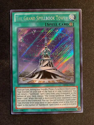 $40 • Buy The Grand Spellbook Tower - Secret Rare - ABYR-EN060 - Yu-Gi-Oh Card N/M