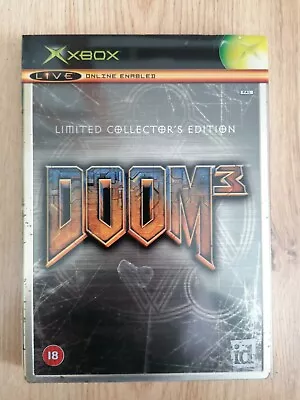 Doom 3 - Collector's Edition(Original Xbox) - Unmarked Disc And Handbook • £12.99